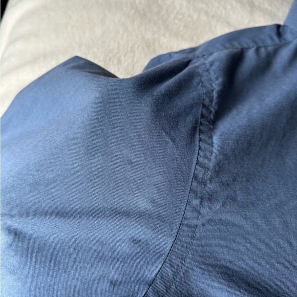 Barrington men’s long sleeve button down blue dress shirt Neck 18.5 34/35 - Picture 8 of 10